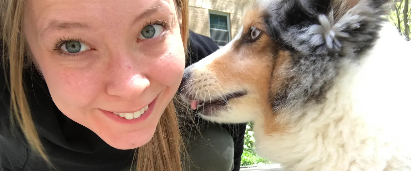 Lana and Jagger — a FurKid and their walker